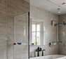Bathroom refurbishment illustration, before